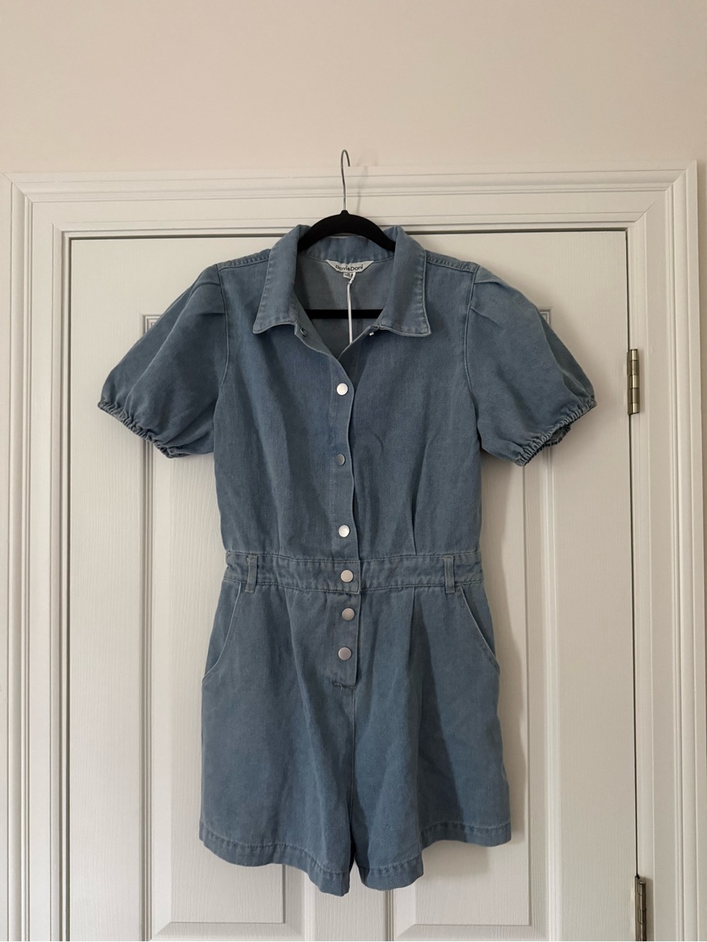 Davi & Dani Light Blue Denim Shirt Jacket